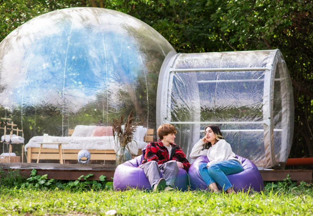 tent bubble room