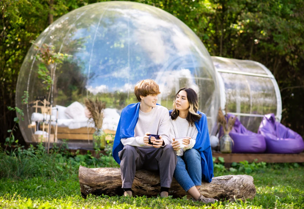 garden bubble tent