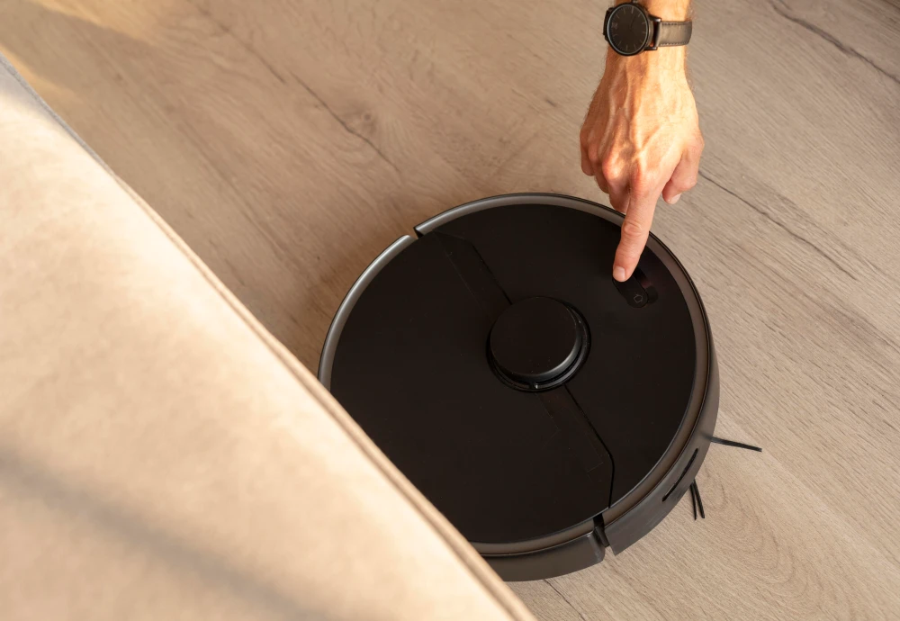 robotic vacuum cleaner self emptying